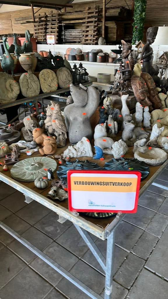 Grote collectie tuinbeelden uitverkoop, Ophalen, Divers, Divers, Divers