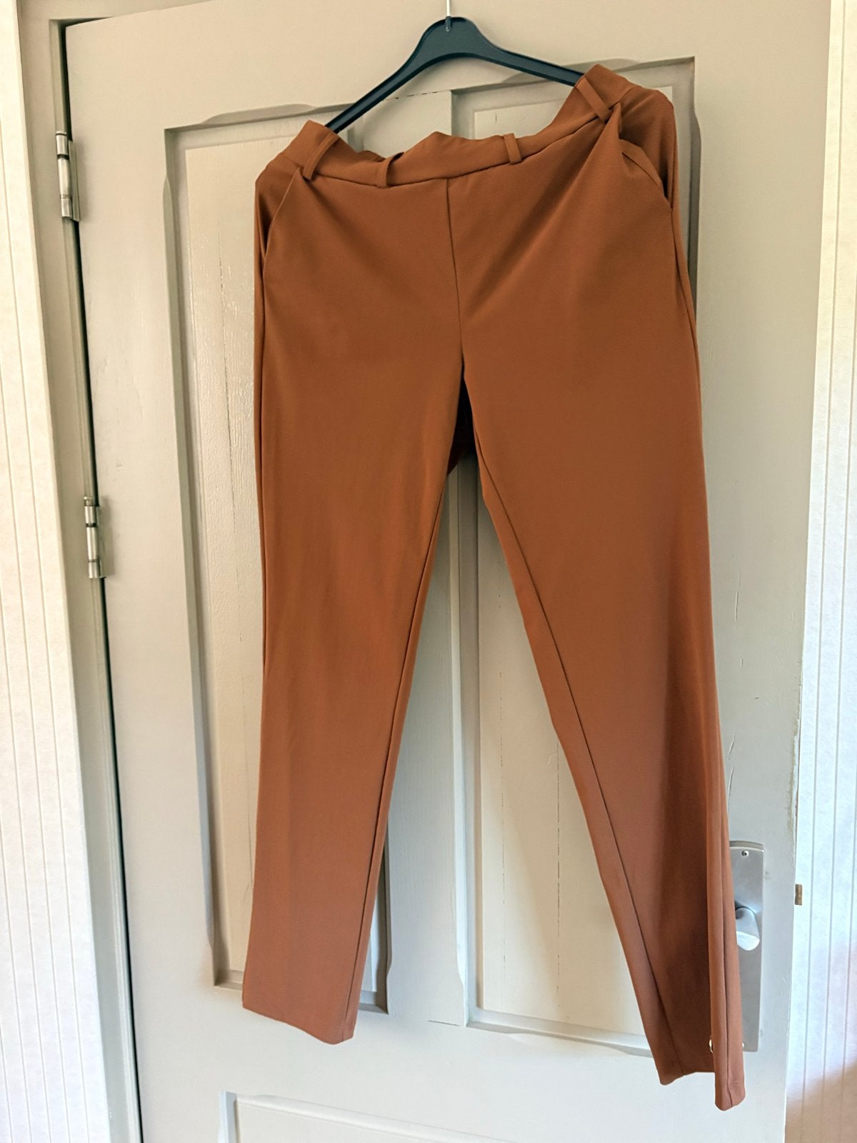 Lady Day broek maat M, zgan cognac, Maat 38/40 (M), Bruin, Ophalen of Verzenden, Zo goed als nieuw