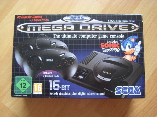 Sega Mega Drive Megadrive Mini, Ophalen of Verzenden, Nieuw, Met 2 controllers, Mega Drive