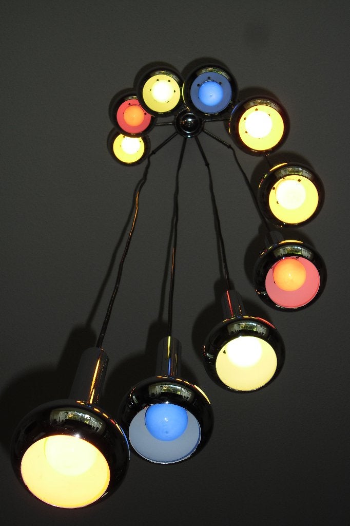 div. hanglampen fifties sixties hanglamp lampen vintage lamp, Ophalen, Zo goed als nieuw, Amerikaanse fifties sixties retro vintage jaren 50 / 60