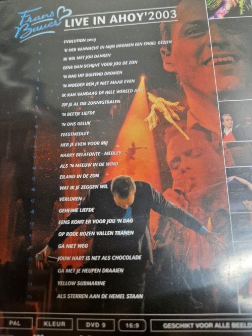 dvd frans bauer live 2003, Ophalen of Verzenden