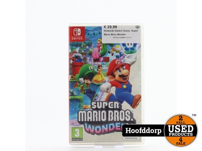 Nintendo Switch Game: Super Mario Bros Wonder