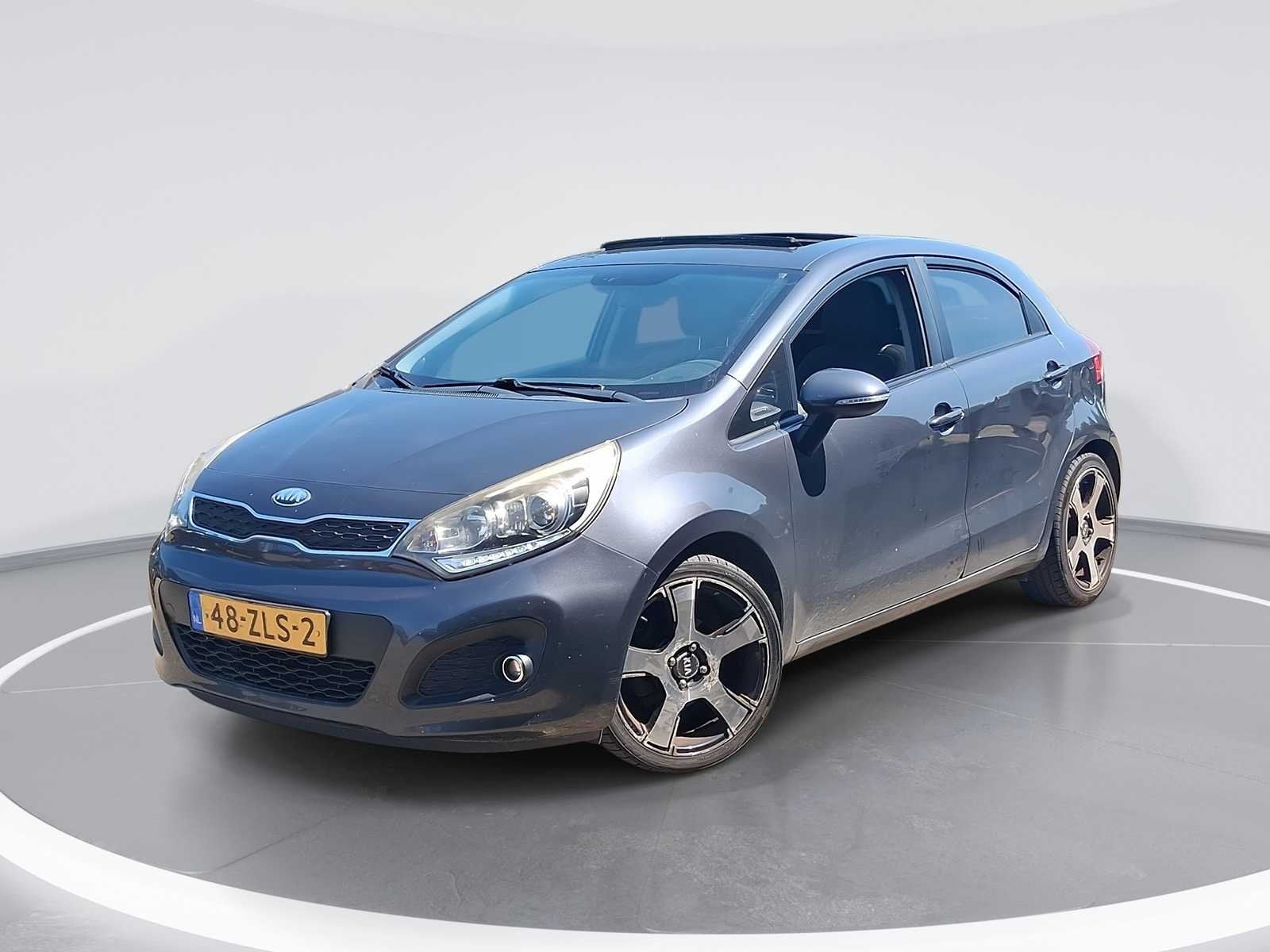 Kia Rio 1.2 CVVT Super Pack 2013 | 48-ZLS-2, Auto's, Euro 5, 4 cilinders, Origineel Nederlands, Bedrijf
