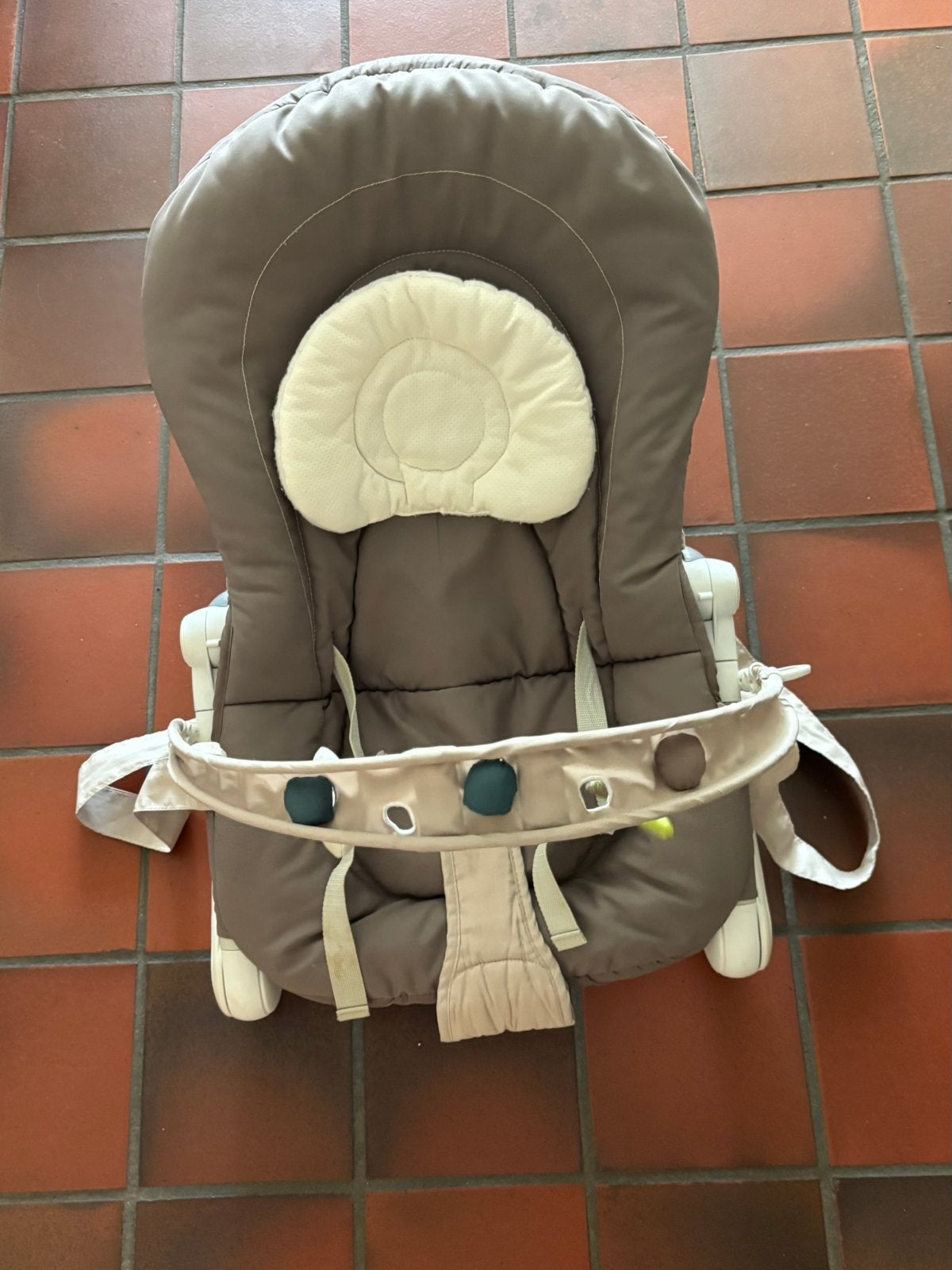 Chicco wipstoel, in hoogte verstelbaar, draagbanden, Ophalen, Wipstoel, Chicco, Verstelbaar
