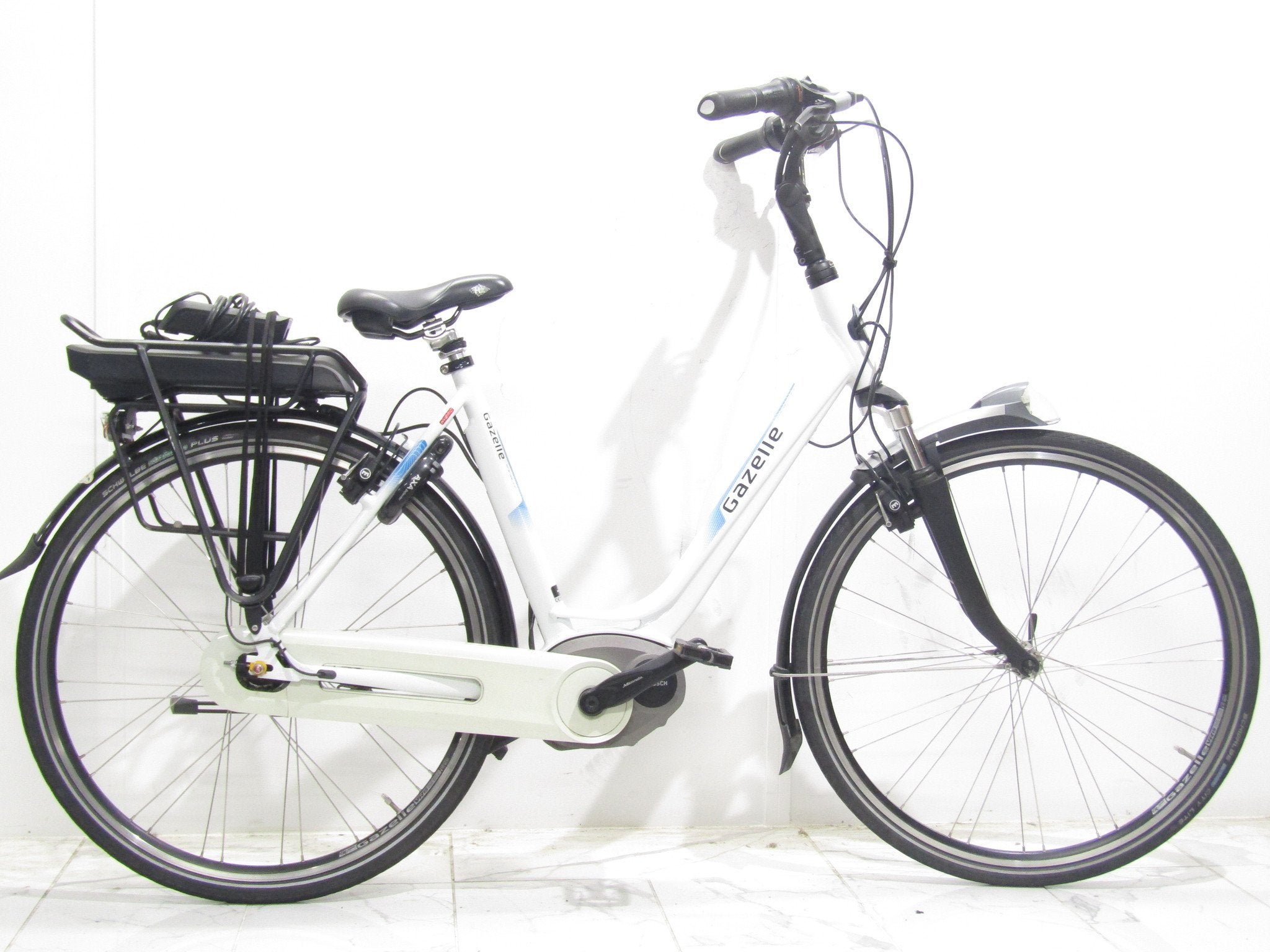Gazelle Orange wit dames 53cm 28inch, Fietsen en Brommers, 51 tot 55 cm, Gebruikt, Gazelle