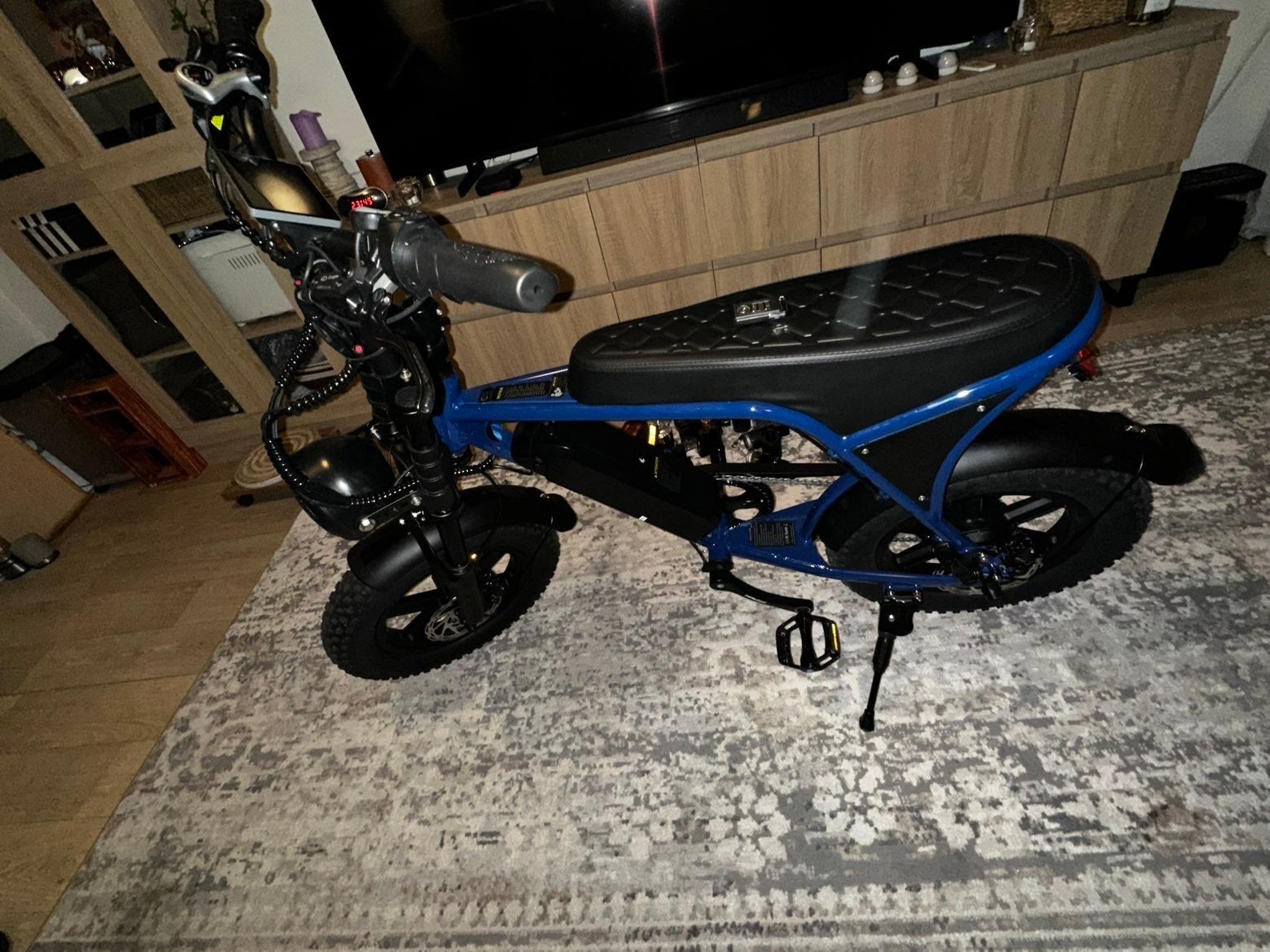 Fatbike C80 Mini met alarmsysteem, Versnellingen, Minder dan 49 cm, Zo goed als nieuw, Schijfrem