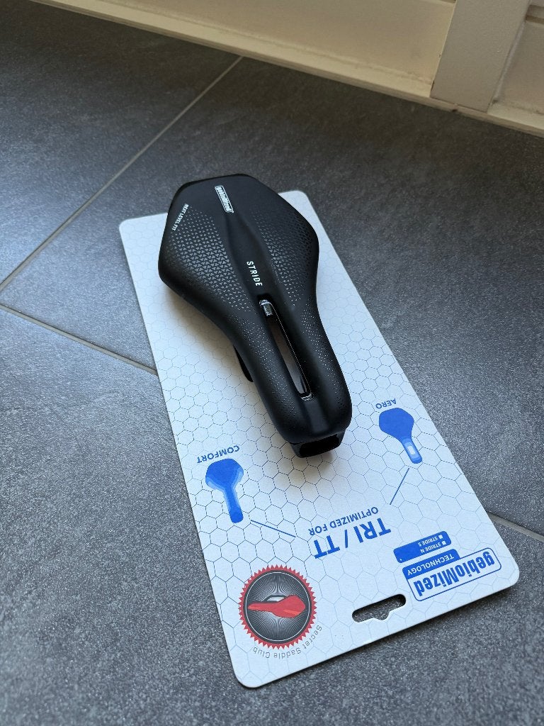GebioMized Stride TT / TRI zadel, Ophalen of Verzenden, Zo goed als nieuw, Zadel, Racefiets