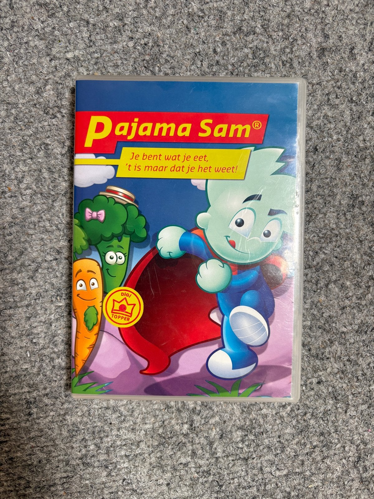 Pajama Sam Nederlands Je bent wat je eet PC, Puzzel en Educatief, Gebruikt, 1 speler, Ophalen of Verzenden