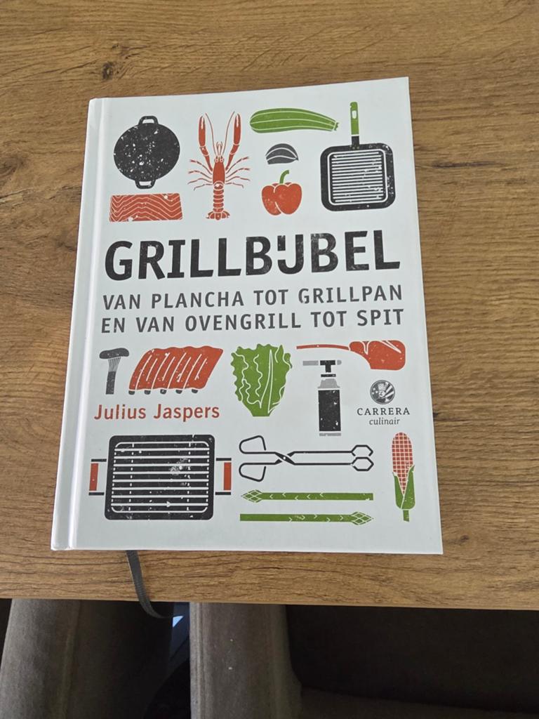 Grillbijbel: Van Plancha tot Grillpan - Julius Jaspers, Julius Jaspers, Ophalen of Verzenden, Overige gebieden, Hoofdgerechten