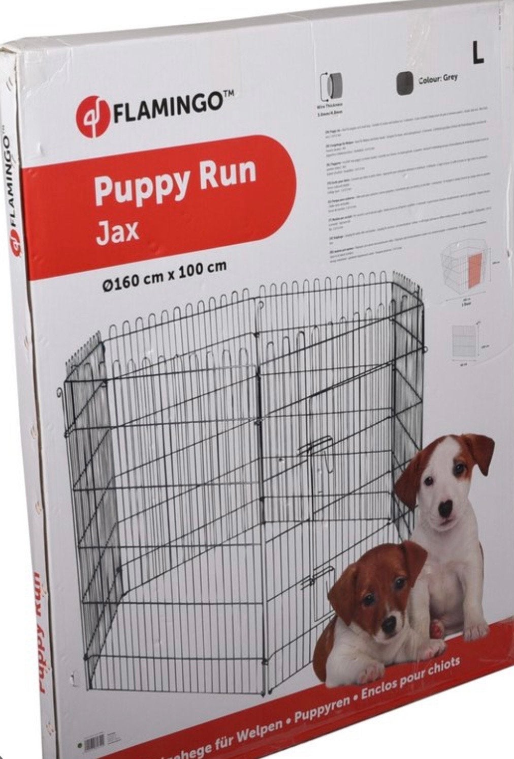 Puppy ren, Ophalen, Zo goed als nieuw