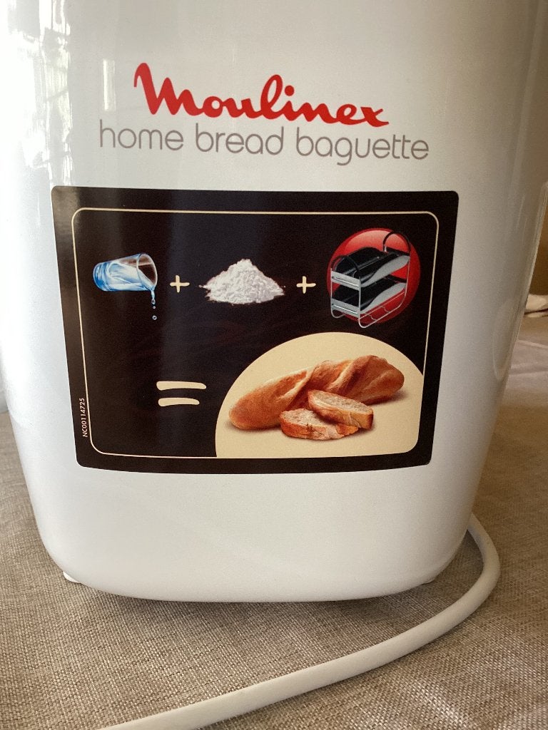 Broodbak machine Moulinex tot 1500 gram, Witgoed en Apparatuur, Broodbakmachines, Met timer, Ophalen of Verzenden, Zo goed als nieuw