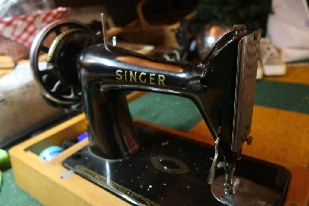 naaimachine,Singer naaimachine ,Simango no 33681 IS, werkend, Ophalen of Verzenden, Gebruikt, Naaimachine, Singer