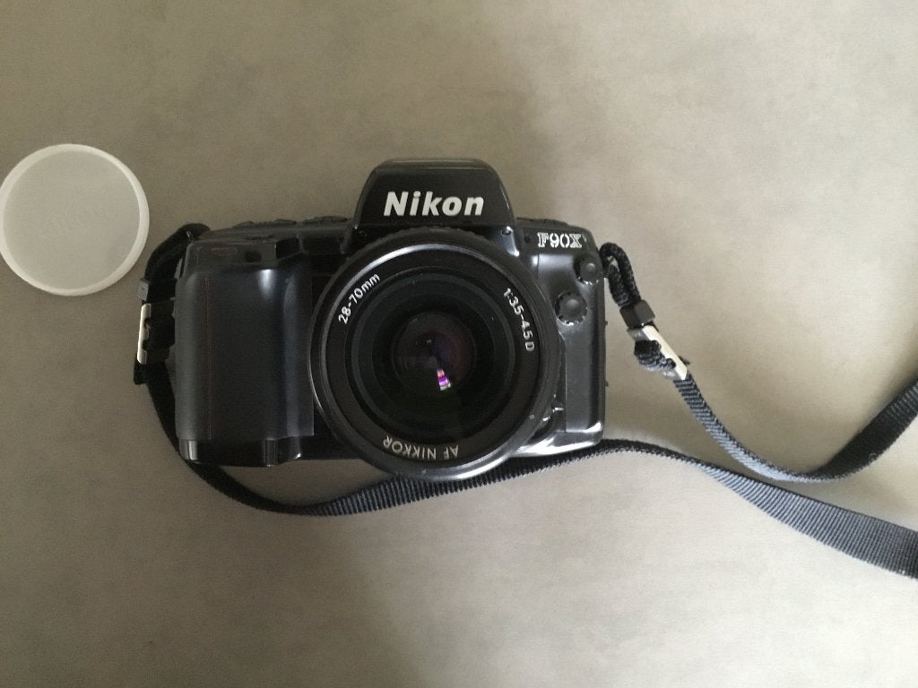 Nikon F90X camera, Ophalen, Zo goed als nieuw, Spiegelreflex, Nikon
