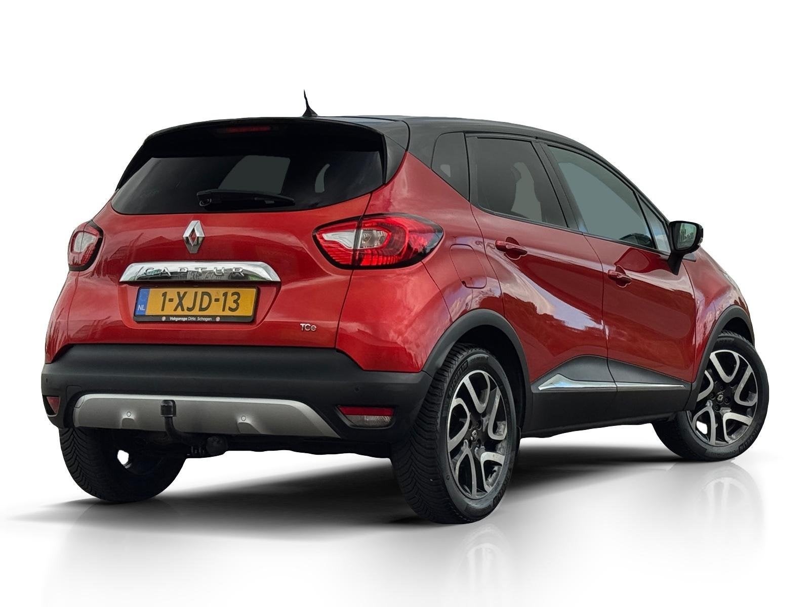 Renault Captur 1.2 TCe Aut6 Helly Hansen ✅ Leder ✅ Clima, Stof, 4 cilinders, Origineel Nederlands, Parkeersensor