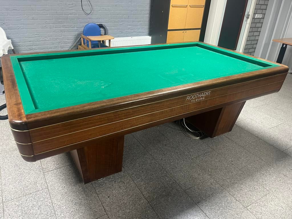 Biljart tafel Roothaert Tilburg, Ophalen, Gebruikt, Biljarttafel