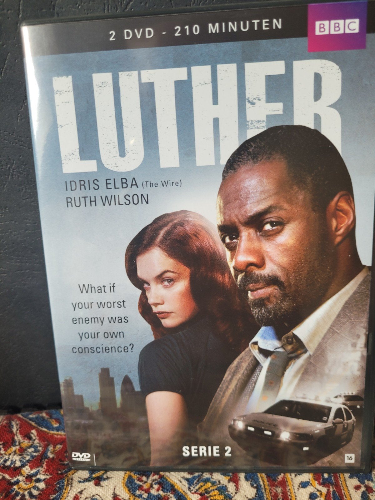 Luther - Serie 2 (DVD) met Idris Elba, Vanaf 16 jaar, Nederlands, Seizoen 2, Inclusief doosje