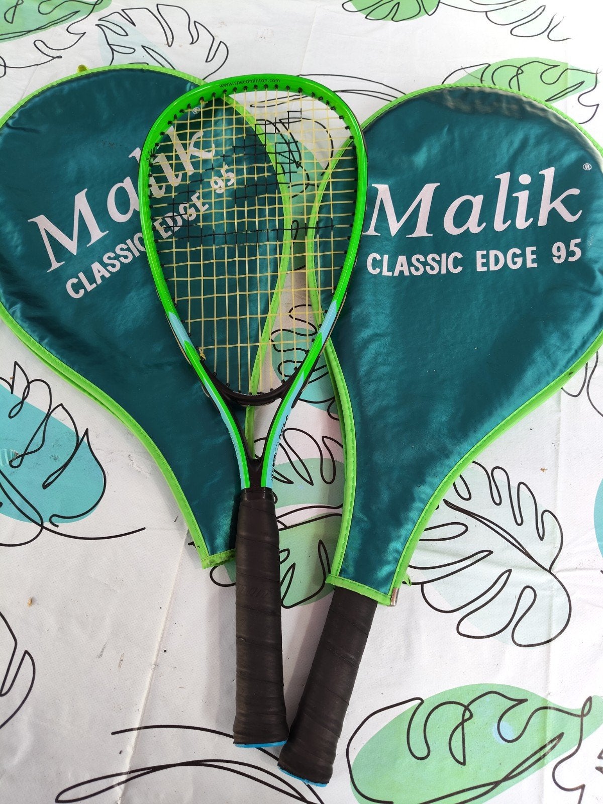 Malik Classic Edge 95 Squash Rackets (2 stuks), Ophalen of Verzenden, Zo goed als nieuw, Racket, Overige merken