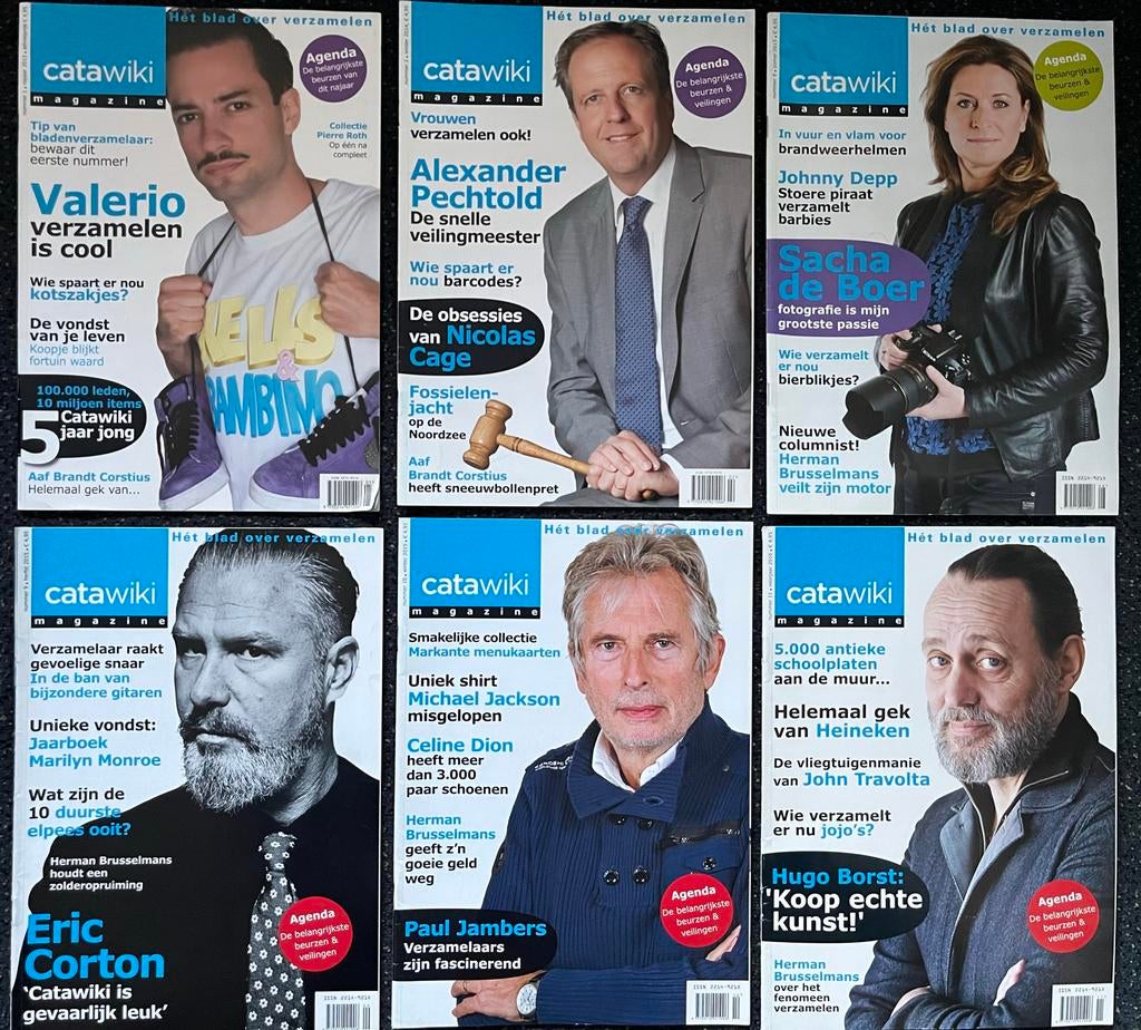 Catawiki Magazine - Nummers 1, 2 en 8 tm 11 v.a. 2013, Boeken, Ophalen of Verzenden, Zo goed als nieuw, Overige typen