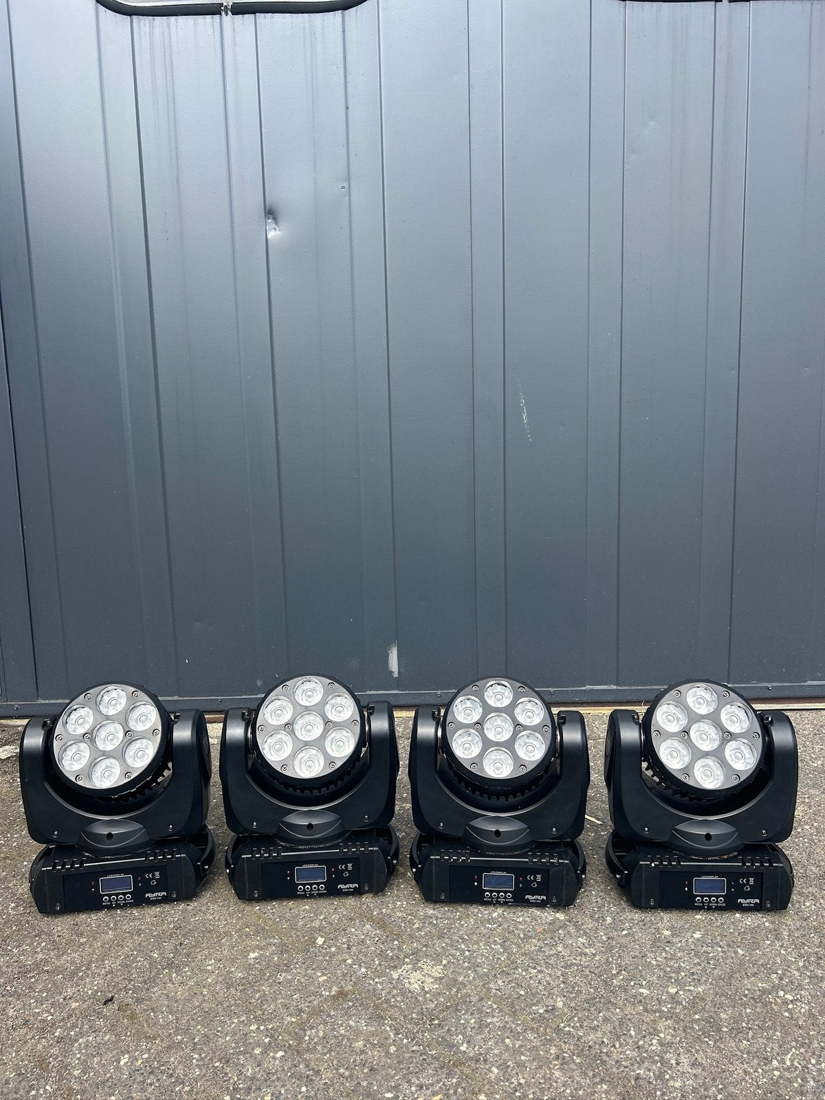 Set van 4 ayra ero 704 moving heads, Ophalen of Verzenden, Zo goed als nieuw, Licht