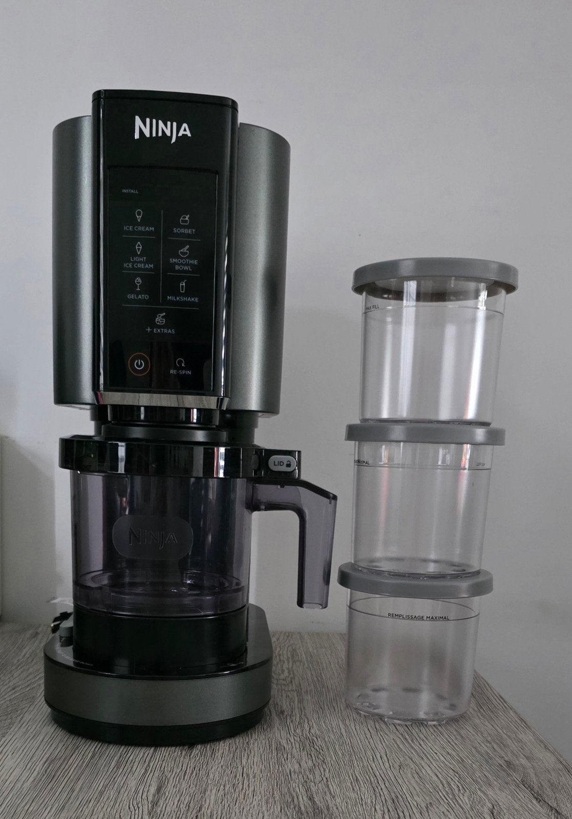 Ninja CREAMi 7-in-1 IJsmachine – Zilver, Witgoed en Apparatuur, IJsmachines, Ophalen, Zo goed als nieuw