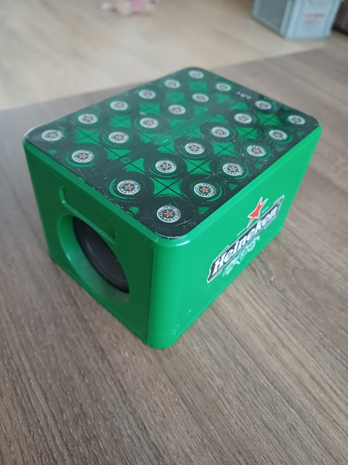 Heineken Speaker Kratje - Draagbare Bluetooth Speaker, Overige merken, Ophalen of Verzenden, Zo goed als nieuw, Draagbare speaker