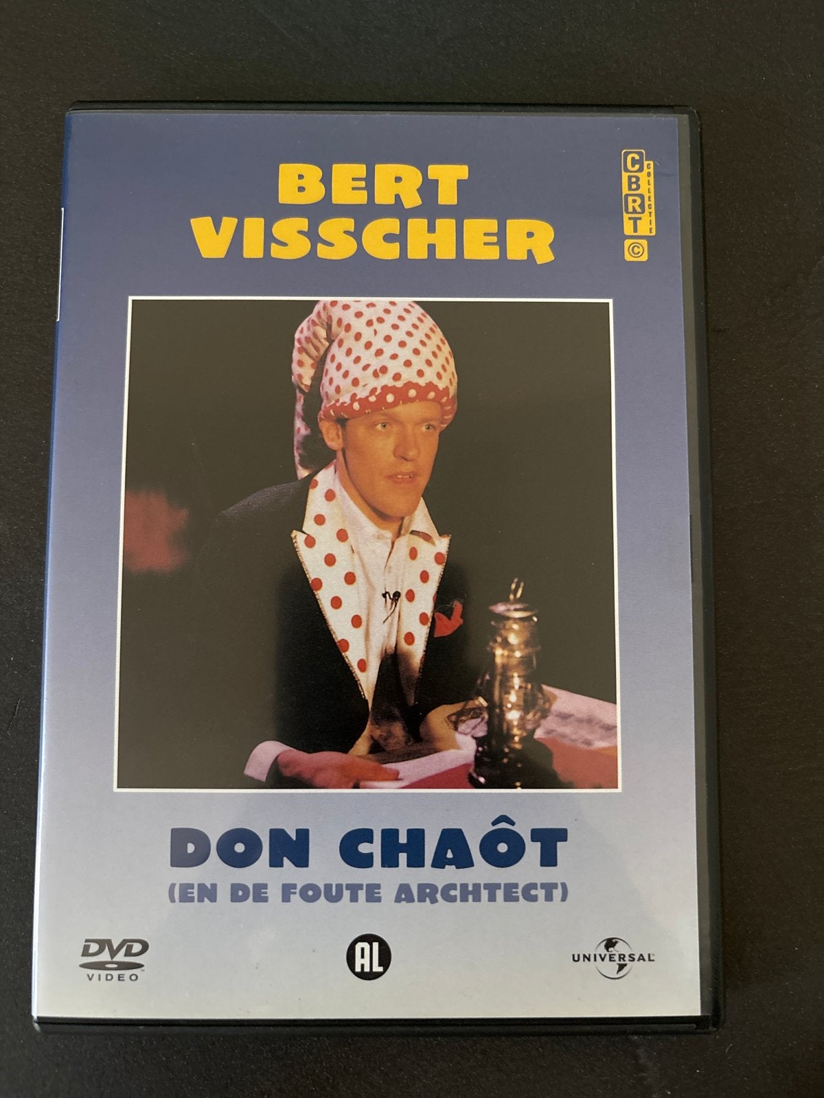 Bert Visscher - Don Chaôt (en de foute architect) DVD, Stand-up of Theatershow, Bert Visscher, Alle leeftijden, Zo goed als nieuw