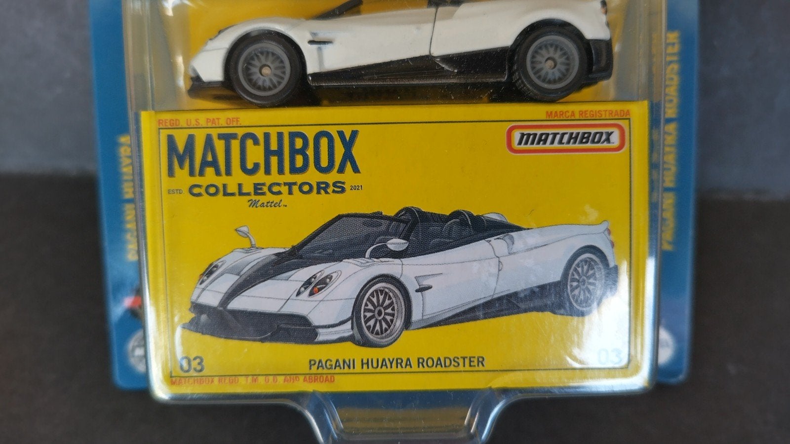 Pagani Huayra Roadster 1:64 Matchbox Collectors Pol, Auto, Verzenden, Nieuw, M