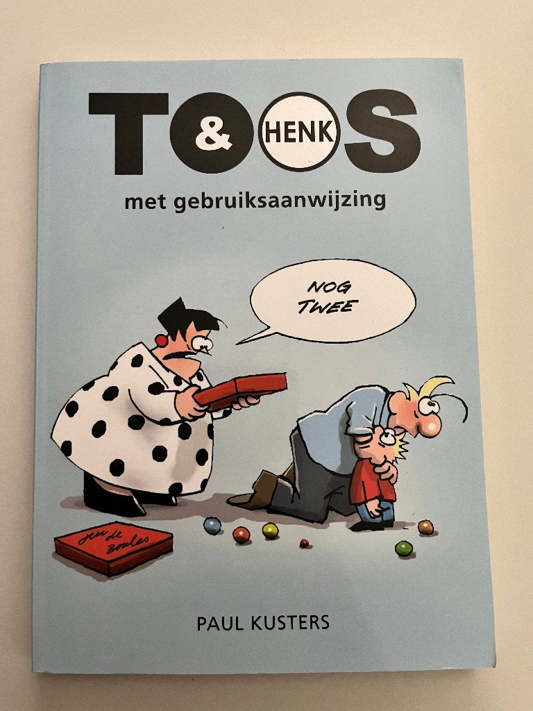 Boek:Toos en Henk met gebruiksaanwijzing, Boeken, Ophalen of Verzenden, Nieuw, Stripboeken