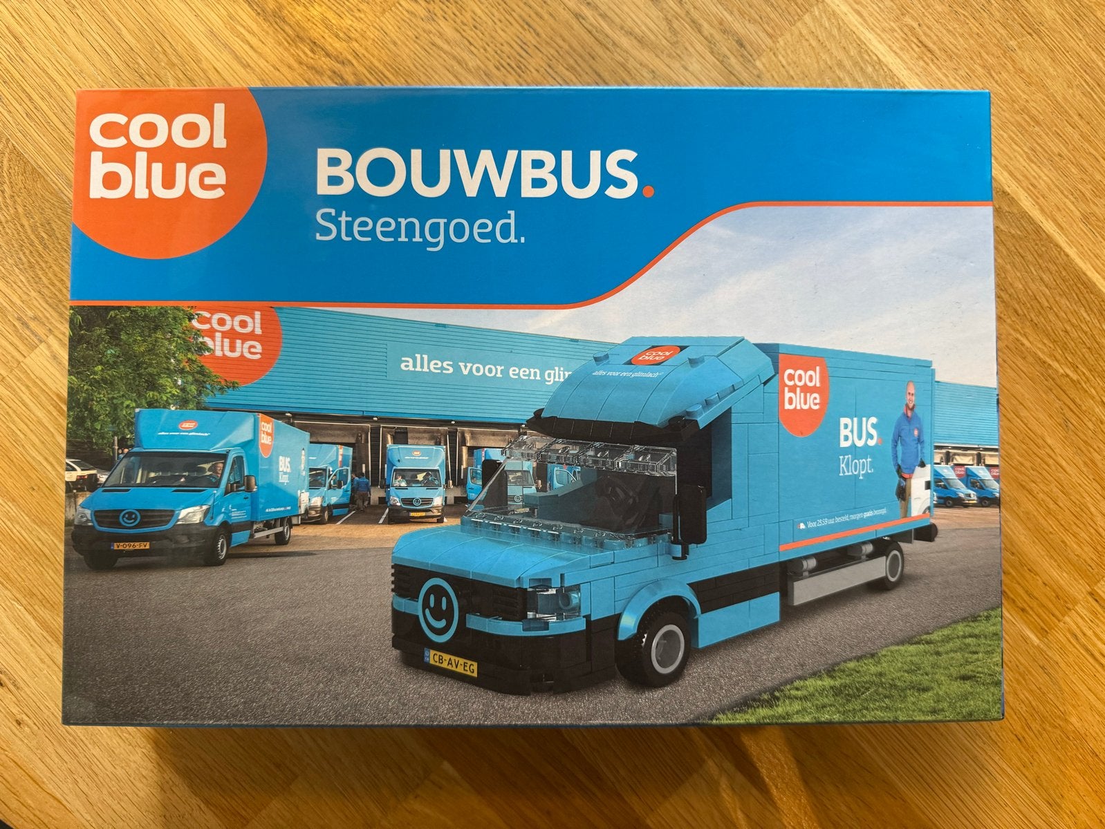 Coolblue Bouwbus Steengoed - Lego-compatibel, Ophalen of Verzenden, Nieuw