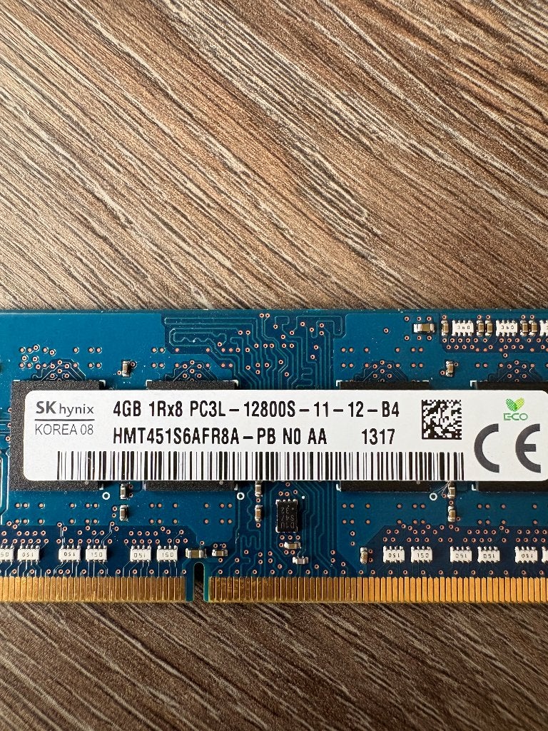 4 GB Type: DDR3L SO-DIMM, Gebruikt, DDR3, Ophalen of Verzenden, Laptop