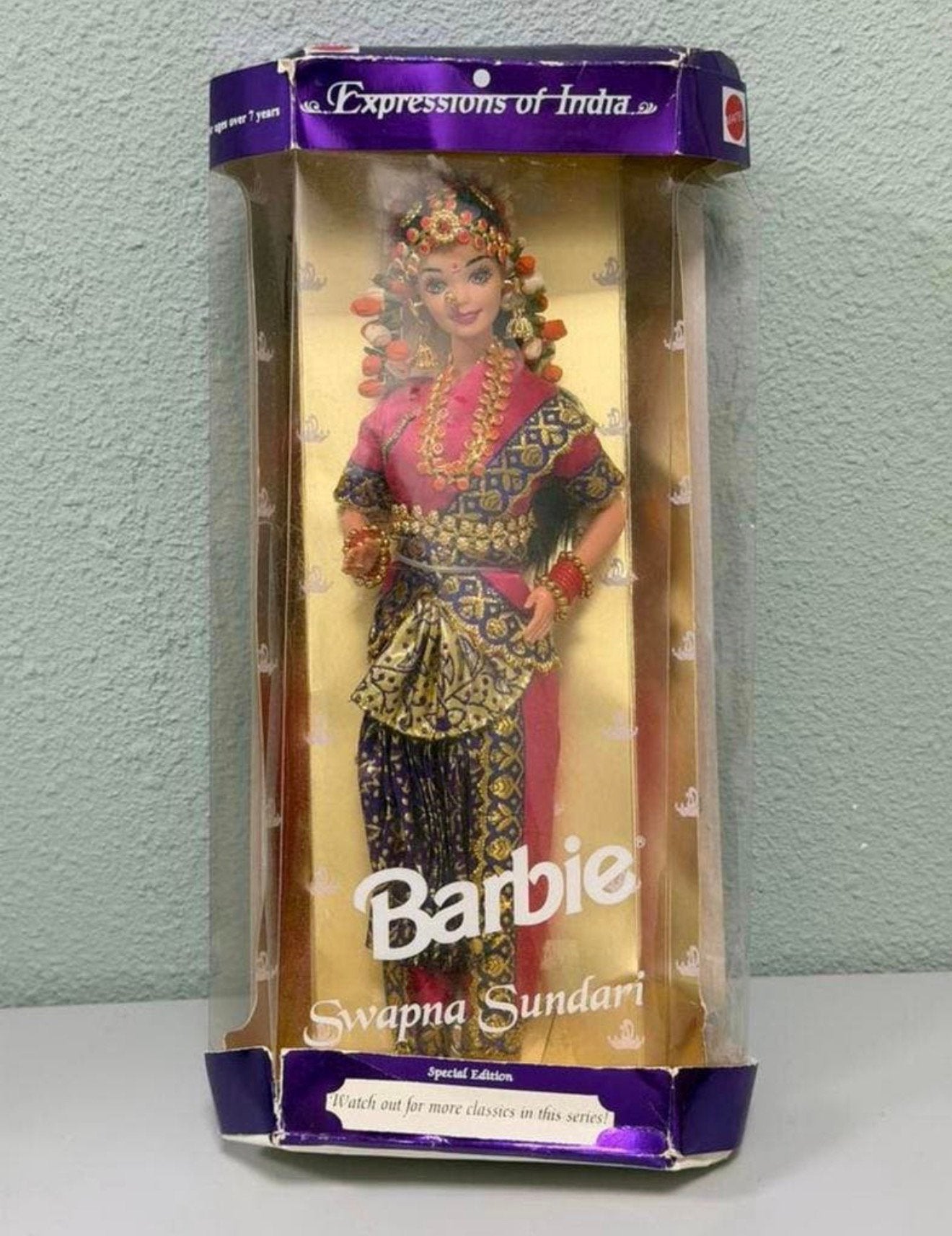 Vintage zeldzame Barbie Swapna Sundari Expressions of India, Verzamelen, Ophalen of Verzenden, Zo goed als nieuw, H, H