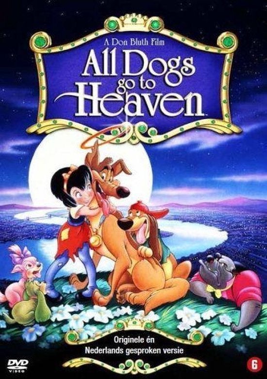 DVD Alle Honden Gaan Naar De Hemel/All Dogs Go To Heaven, Avontuur, Alle leeftijden, Nederlands, Ophalen of Verzenden