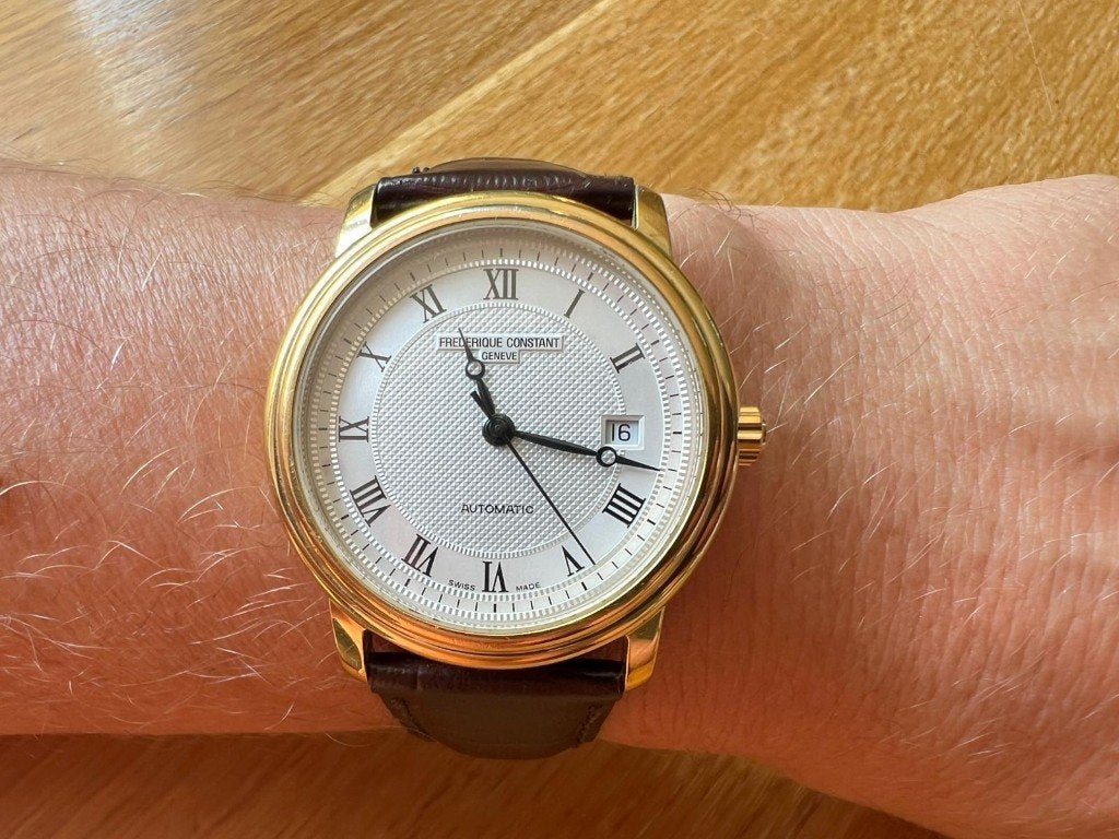 Frederique Constant FC-303MC3P5, Overige merken, Polshorloge, Verguld, Goud