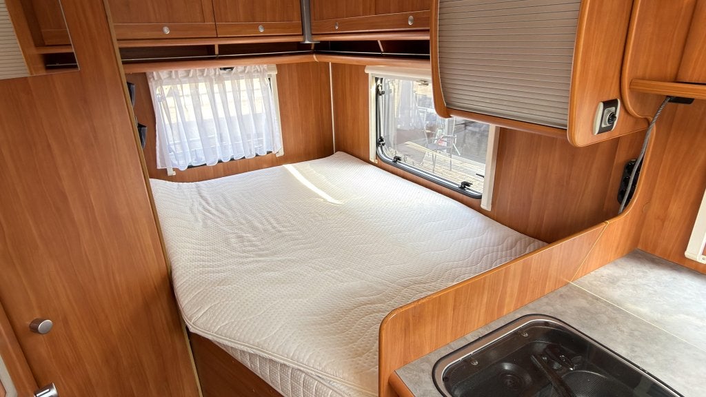 Zeer netjes met fransbed De Dethleffs Advantage T6501 '2005, Luifel, Ringverwarming, Fiat, Bedrijf