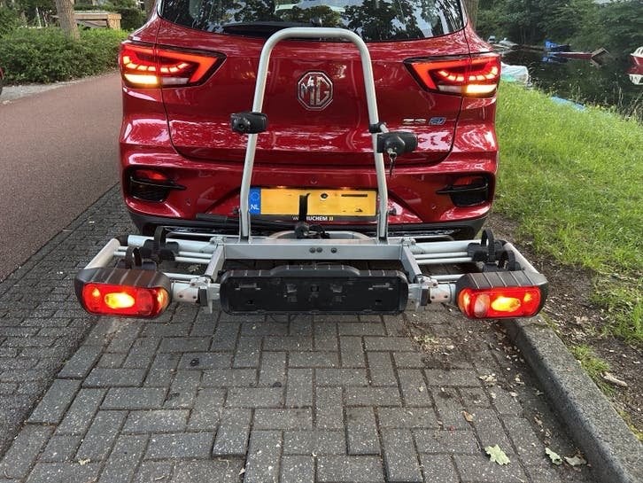 Thule Volvo Euroclassic Pro 902 Fietsendrager, Auto diversen, Fietsendragers, Gebruikt, Trekhaakdrager, 2 fietsen, Ophalen