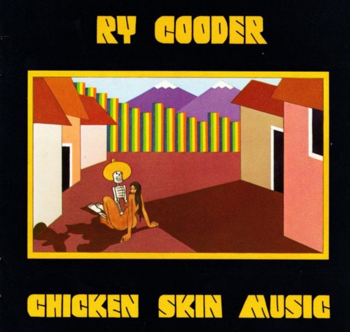 Ry Cooder - chicken skin music, Cd's en Dvd's, Cd's | Rock, Ophalen of Verzenden, Zo goed als nieuw, Poprock, Album