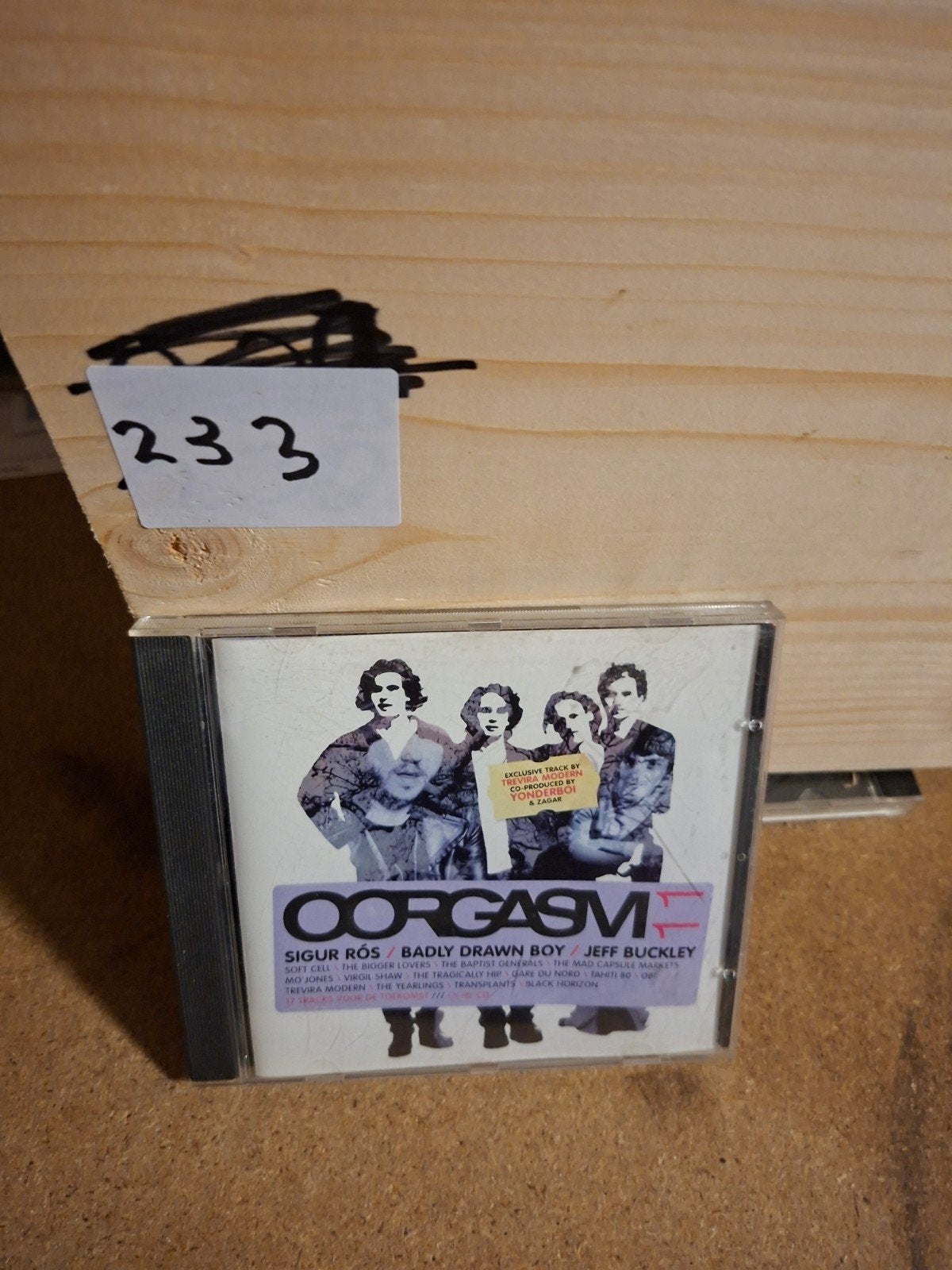 OORGASM CD met Sigur Rós, Badly Drawn Boy, Jeff Buckley, Ophalen of Verzenden, Gebruikt, Indie, Album