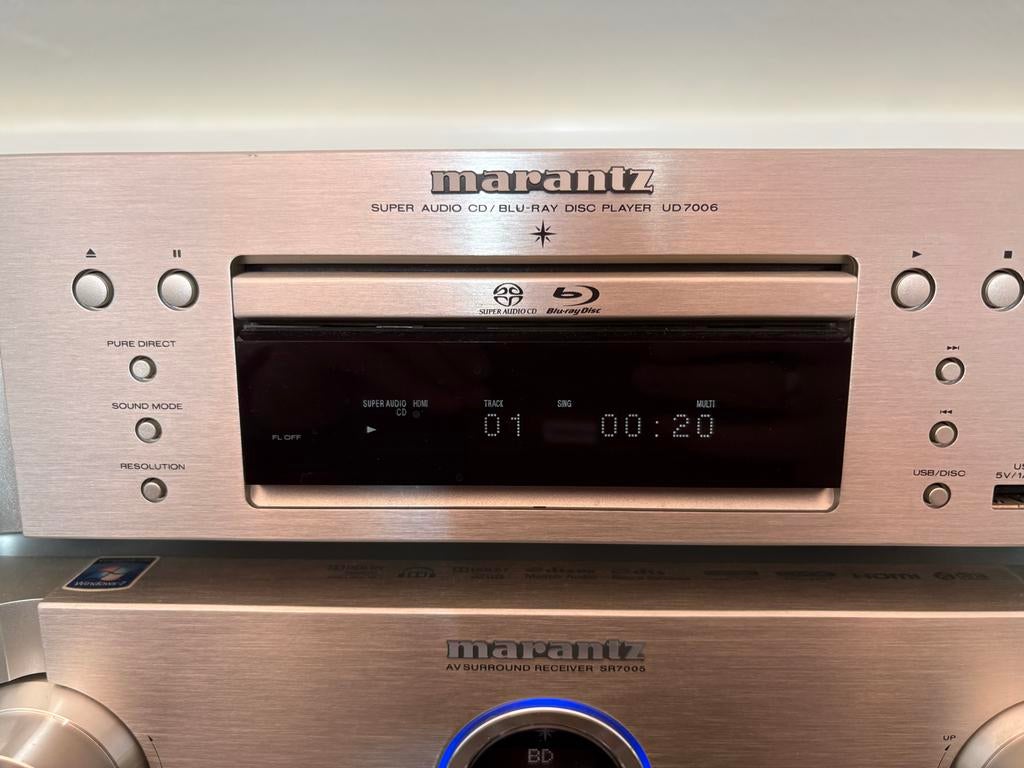 Marantz UD7006  en SR7005 AV Receiver, Ophalen, Zo goed als nieuw, Marantz