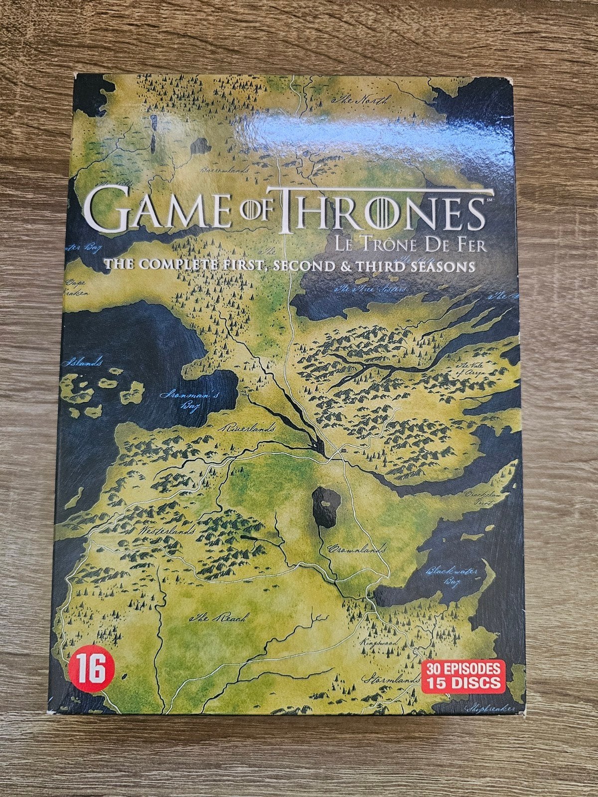 Game of Thrones Seizoen 1-3 DVD Boxset - Complete Serie, Vanaf 16 jaar, Seizoen 1, Science Fiction en Fantasy, Spaans