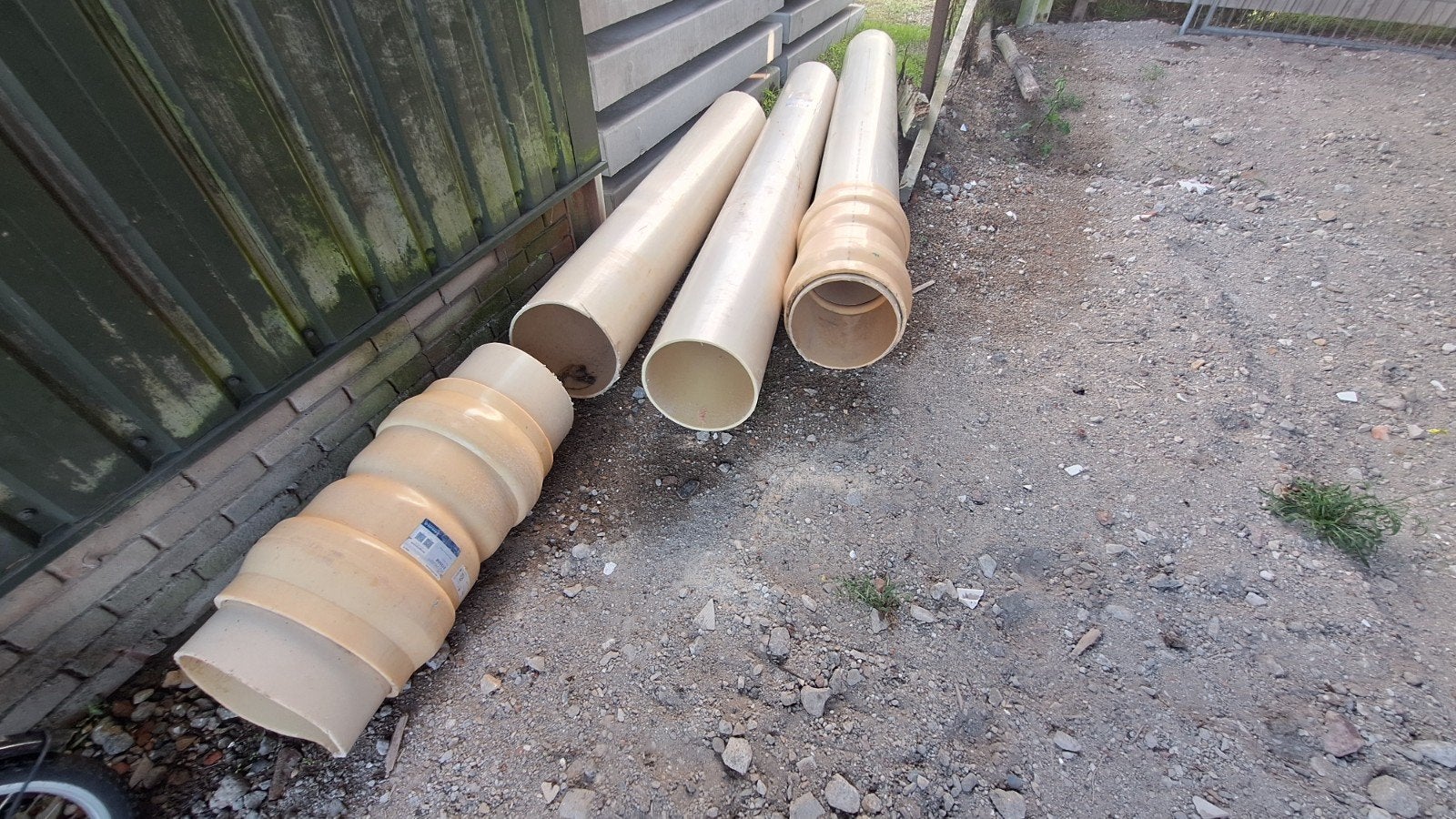 pvc buis buizen duiker afvoer, Ophalen, Pvc, 6 meter of meer, Zo goed als nieuw