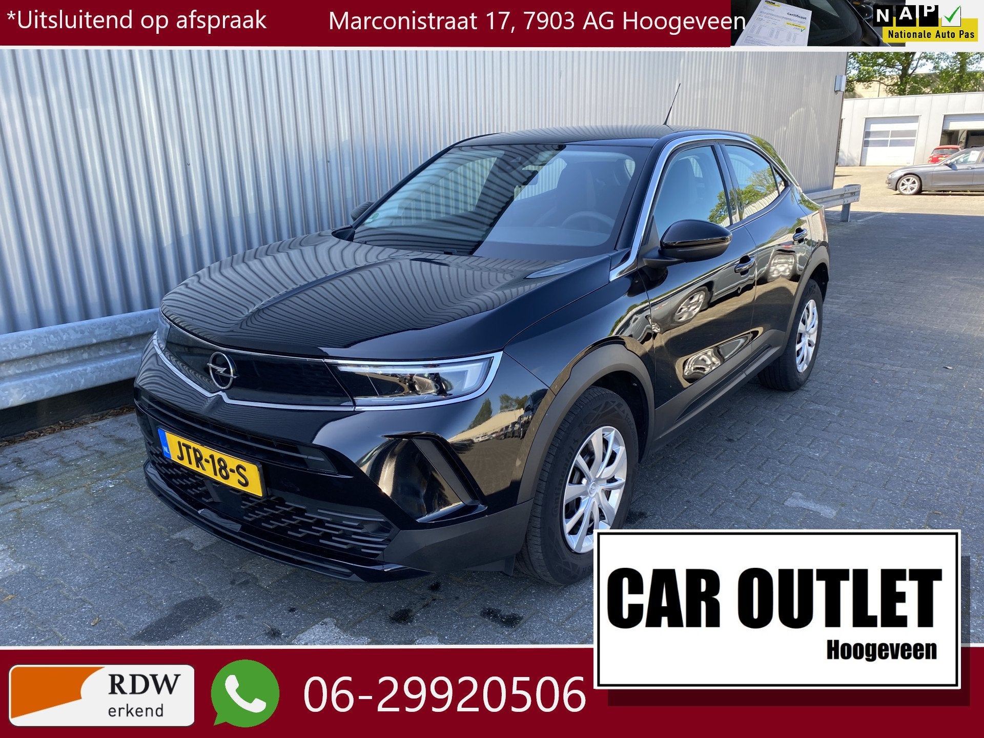 Opel Mokka 1.2 Business Elegance 99Dkm. Digitale Cockpit, A/, Voorwielaandrijving, Gebruikt, Euro 6, 1199 cc
