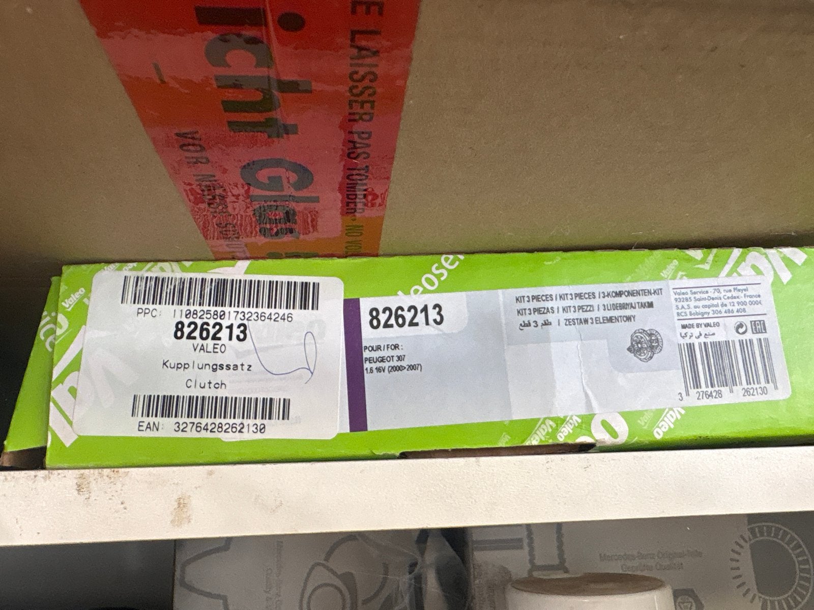 Nieuwe Valeo Koppelingsset voor Peugeot 307 1.8 16V (2000-20, Auto-onderdelen, Ophalen of Verzenden, Nieuw, Peugeot