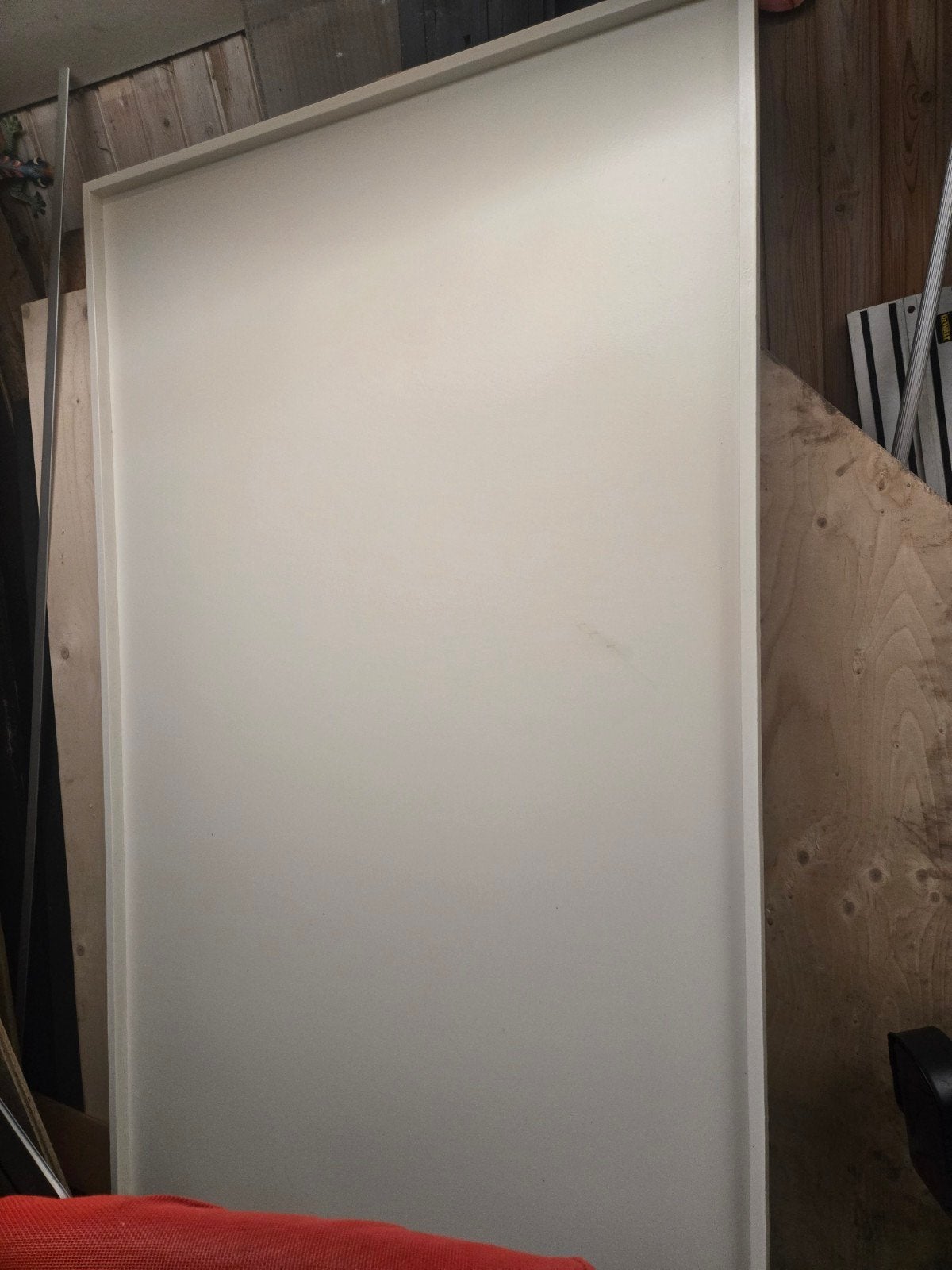 Grote witte schilderijlijst - Zonder schilderij, Ophalen, Gebruikt, Schilderijlijst, Wit