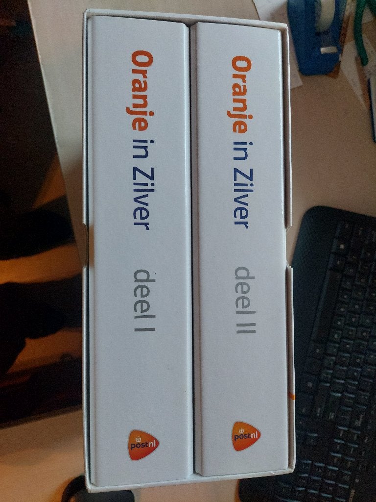 Fra Oranje in het zilver 24 zilveren postzegels zie scans, Ophalen of Verzenden, Postfris