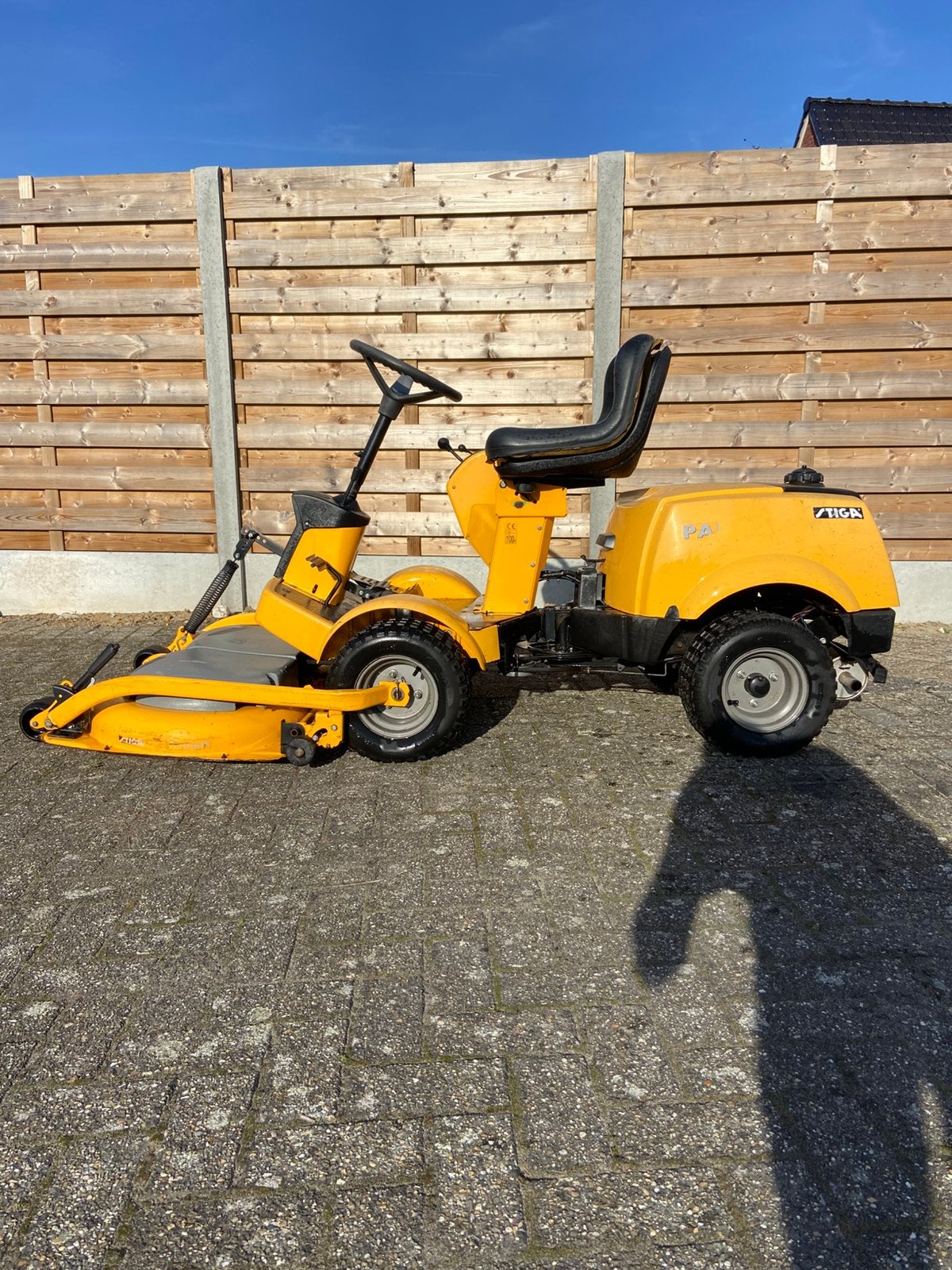 Stiga Park zitmaaier, Ophalen, Zo goed als nieuw