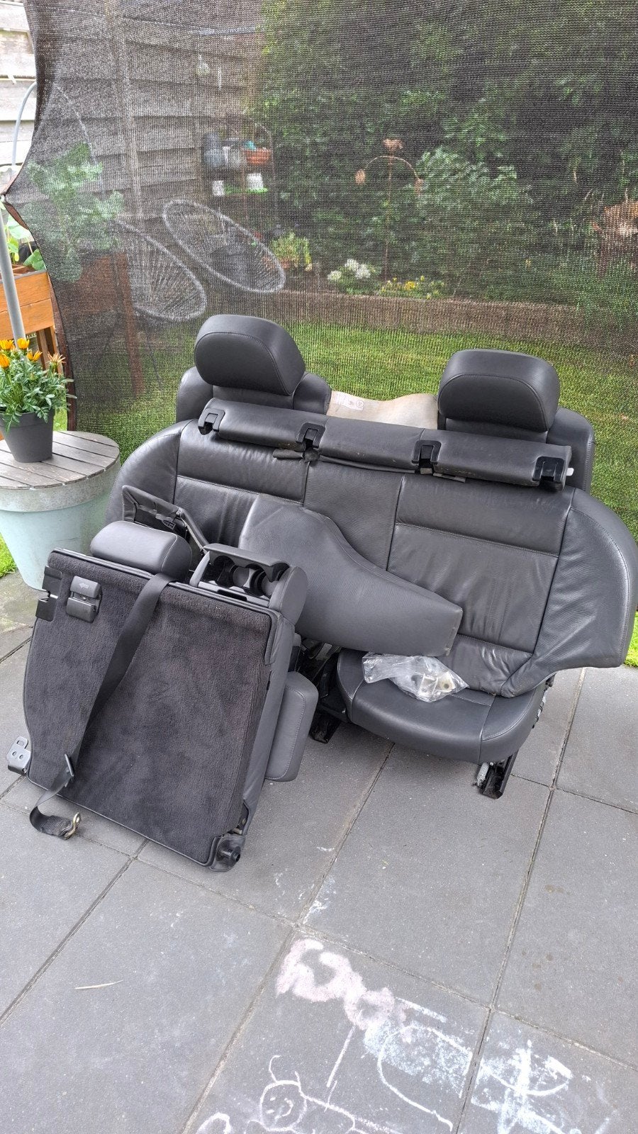 BMW E46 Touring Leder Interieur met Stoelverwarming, Auto-onderdelen, Ophalen, Gebruikt, BMW