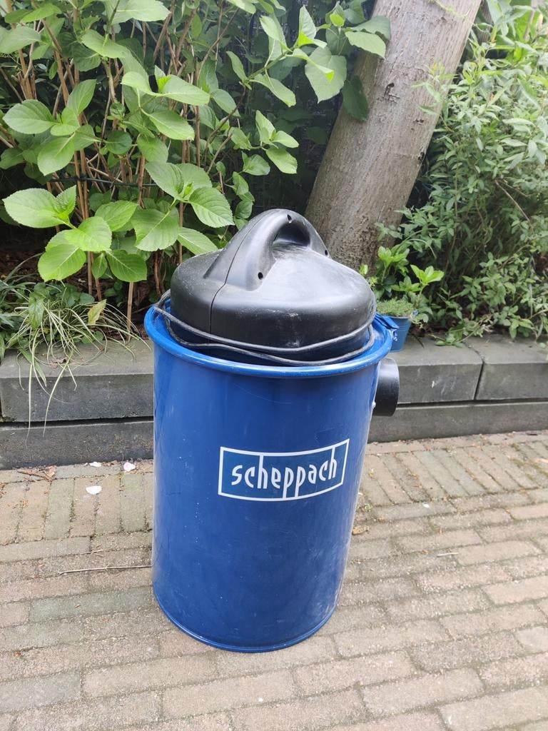 Scheppach HA1000 Industriële Stofzuiger - 1100W, Ophalen of Verzenden, Gebruikt