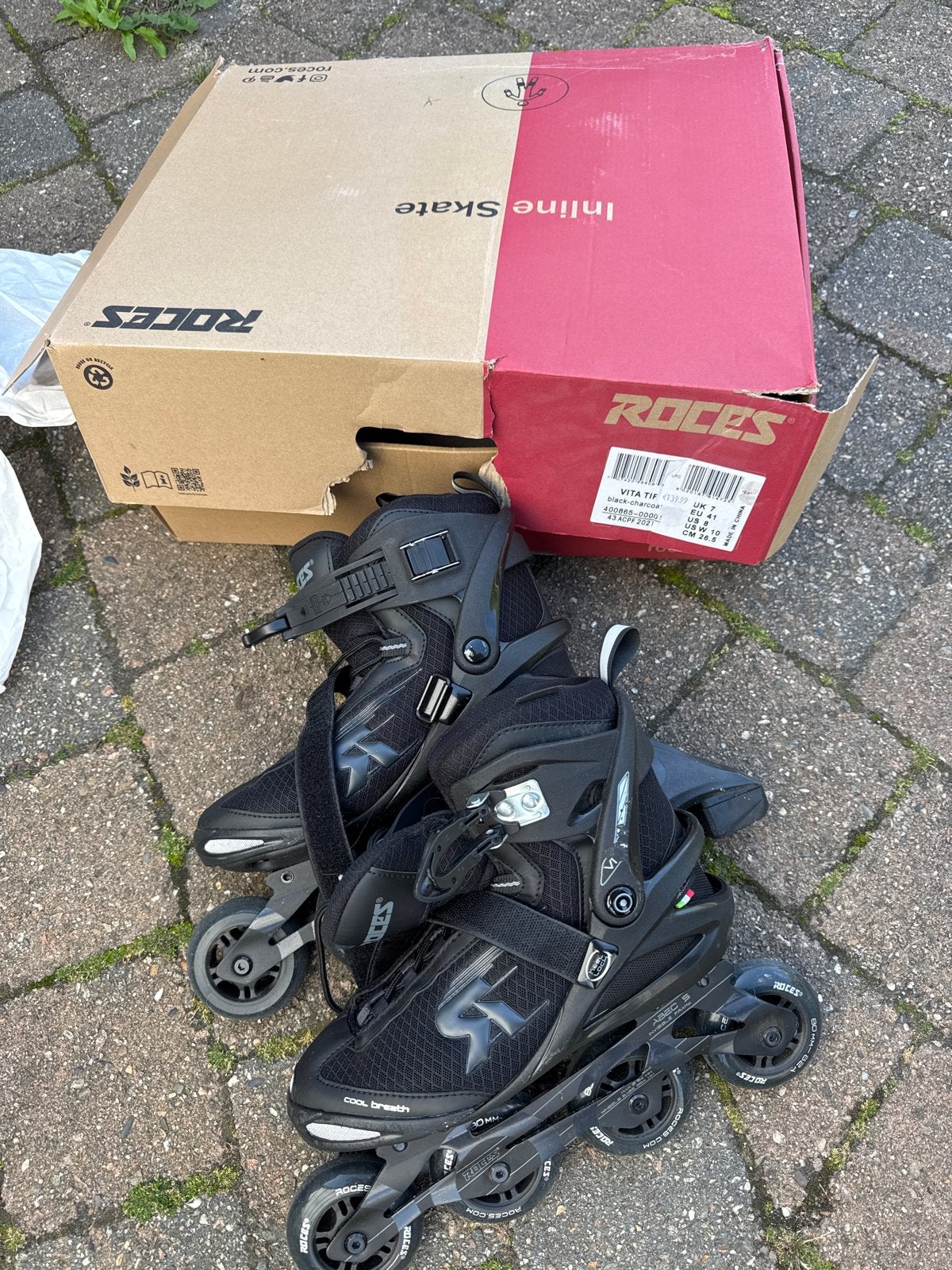 Roces Vita TIF Inline Skates - Maat 41, Sport en Fitness, Ophalen, Gebruikt, Roces, Inline skates 4 wielen