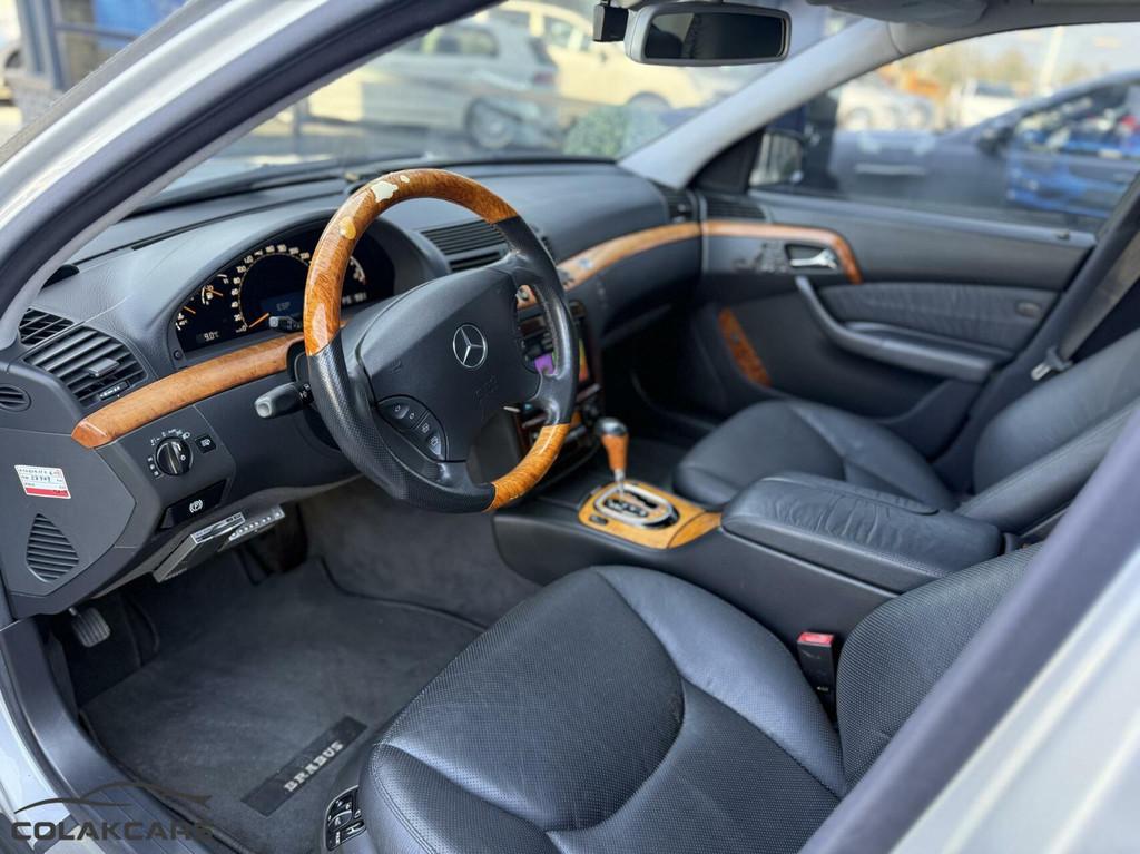 Mercedes S-klasse Brabus B9 clima /Dak/Nieuwstaat, Auto's, Automaat, Achterwielaandrijving, Gebruikt, 1670 kg