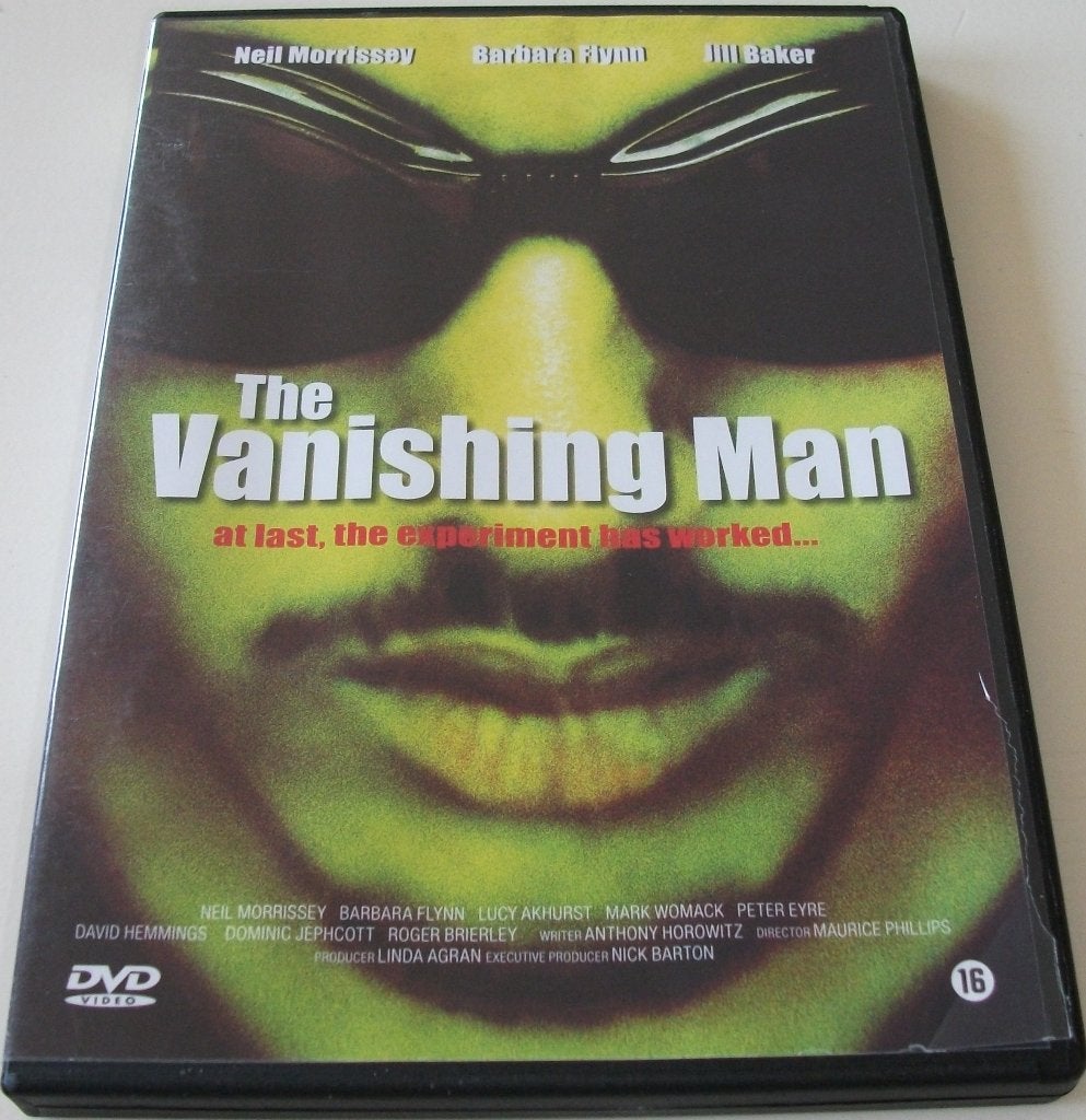 Dvd *** VANISHING MAN *** The experiment has worked..., Cd's en Dvd's, Engels, Vanaf 16 jaar, Nederlands, Ophalen of Verzenden